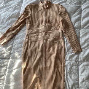 *Brand New* Blush Pink Over the Knee Bandage Dress